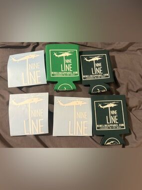 Nine Line 3 Koozie’s and 3 Stickers